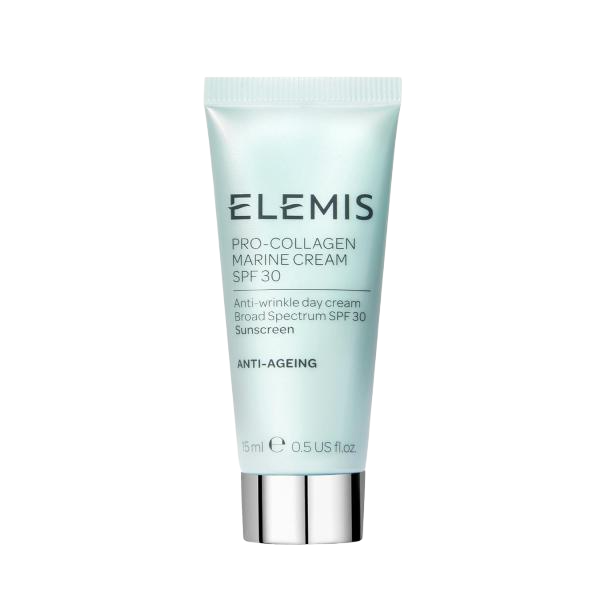 ELEMIS Pro-Collagen Marine Cream SPF 30, Lightweight Anti-Wrinkle Daily Facial Moisturizer & Sunscreen for Face, Pro-Collagen Skin Care to Firm & Hydrate, Anti-Aging Face Lotion for Women