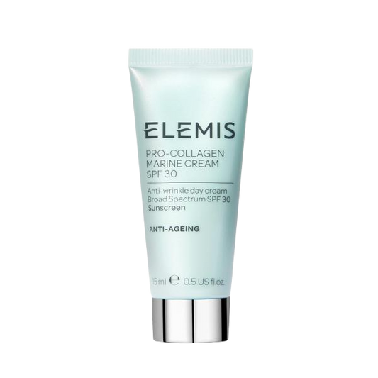 ELEMIS Pro-Collagen Marine Cream SPF 30, Lightweight Anti-Wrinkle Daily Facial Moisturizer & Sunscreen for Face, Pro-Collagen Skin Care to Firm & Hydrate, Anti-Aging Face Lotion for Women