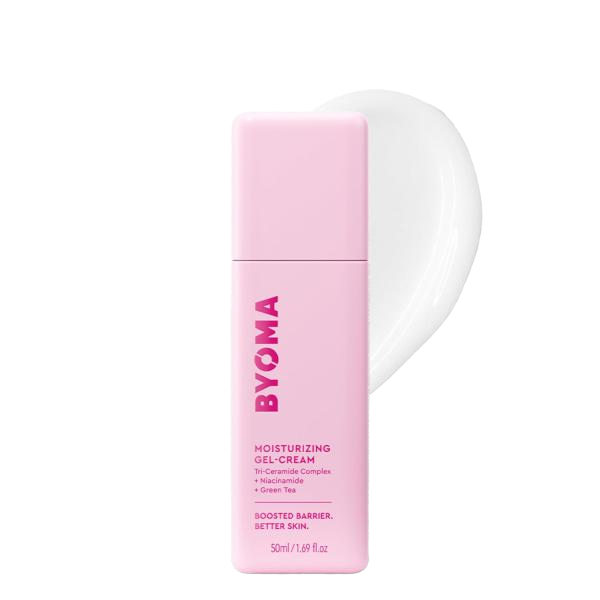 BYOMA Moisturizing Gel Cream - Barrier Repair Cream/Gel Face Lotion with Niacinamide and Green Tea - Ceramide Face Moisturizer for Dry Skin - Alcohol Free, Oil Free Face Moisturizer - 1.69 fl. oz