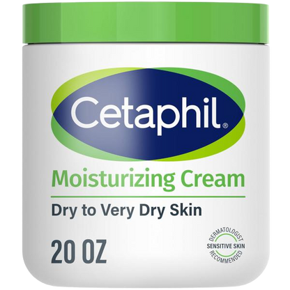 Cetaphil Face & Body Moisturizer, Hydrating Moisturizing Cream for Dry to Very Dry, Sensitive Skin, 16/20 oz, Fragrance Free, Non-Comedogenic, Non-Greasy