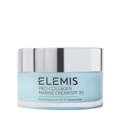 ELEMIS Pro-Collagen Marine Cream SPF 30, Lightweight Anti-Wrinkle Daily Facial Moisturizer & Sunscreen for Face, Pro-Collagen Skin Care to Firm & Hydrate, Anti-Aging Face Lotion for Women